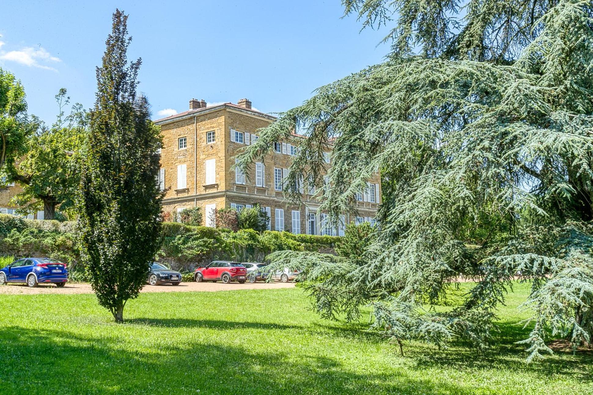 Sejourner Au Chateau De La Roue Grand Appartement Lissieu Bagian luar foto