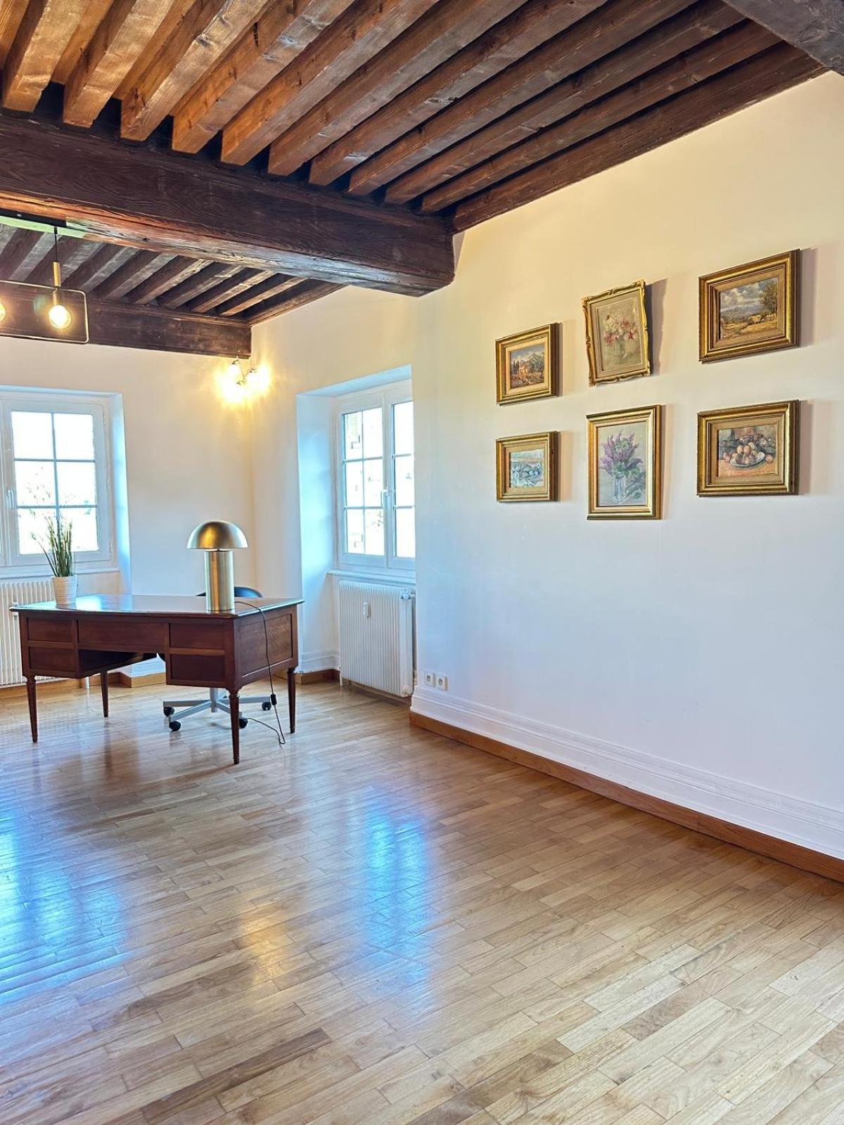 Sejourner Au Chateau De La Roue Grand Appartement Lissieu Bagian luar foto