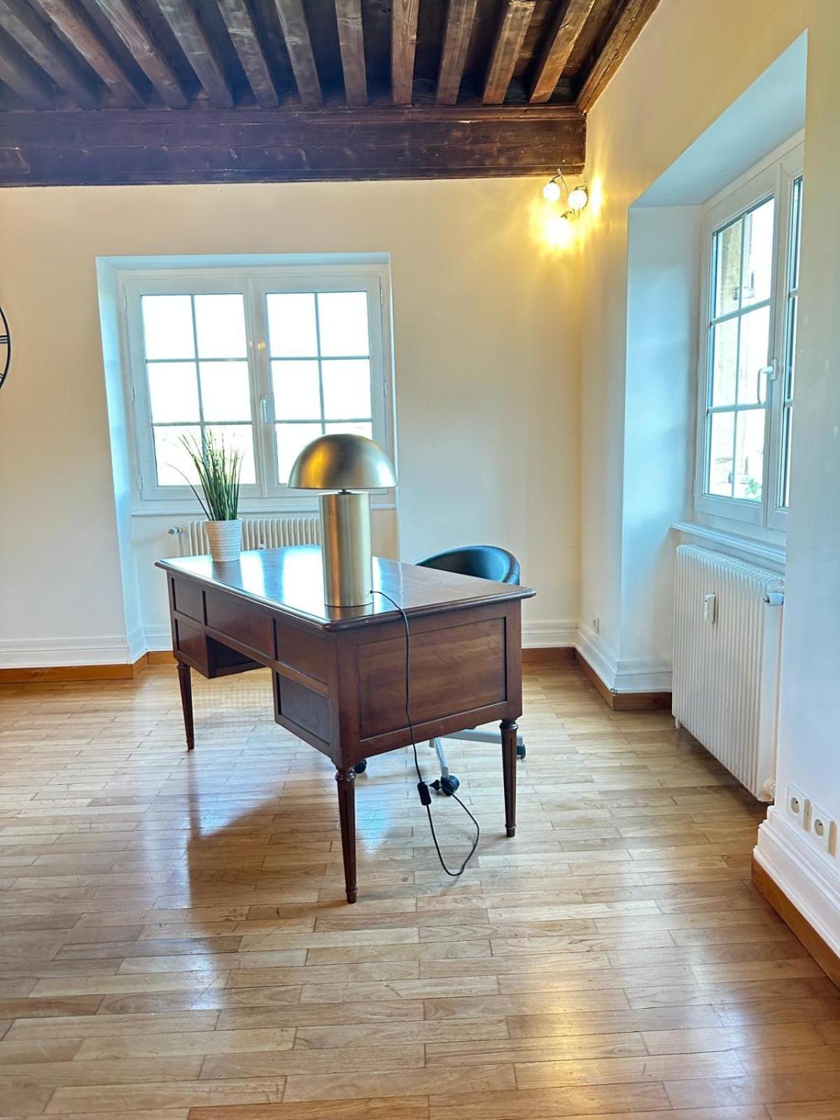 Sejourner Au Chateau De La Roue Grand Appartement Lissieu Bagian luar foto