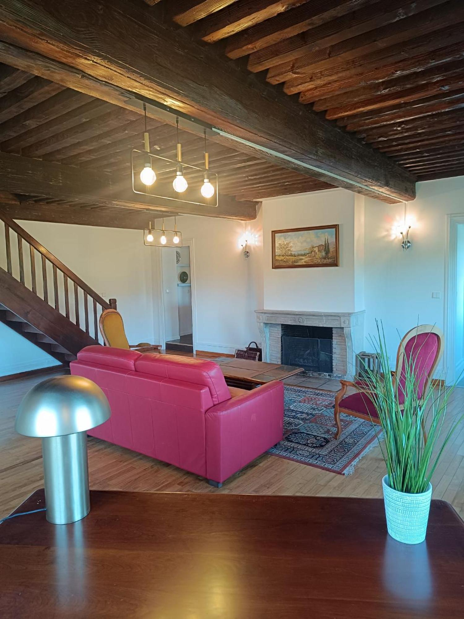 Sejourner Au Chateau De La Roue Grand Appartement Lissieu Bagian luar foto